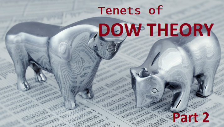 Tenets of Dow Theory - image with Bull and Bear